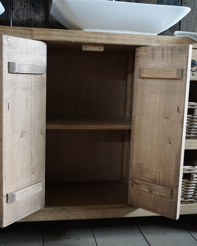 Rene Houtman Abella Houten Badkamermeubel 180 cm Naturel