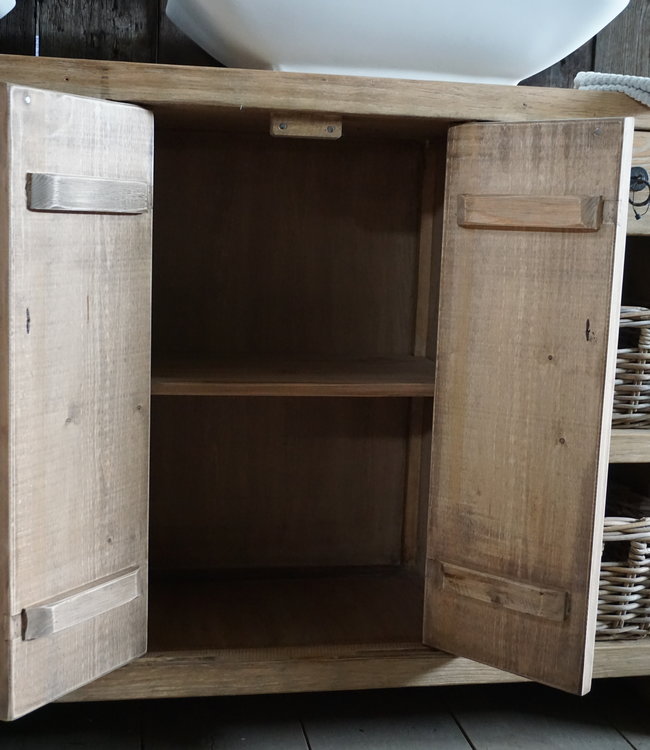 Rene Houtman Abella Houten Badkamermeubel 180 cm Naturel