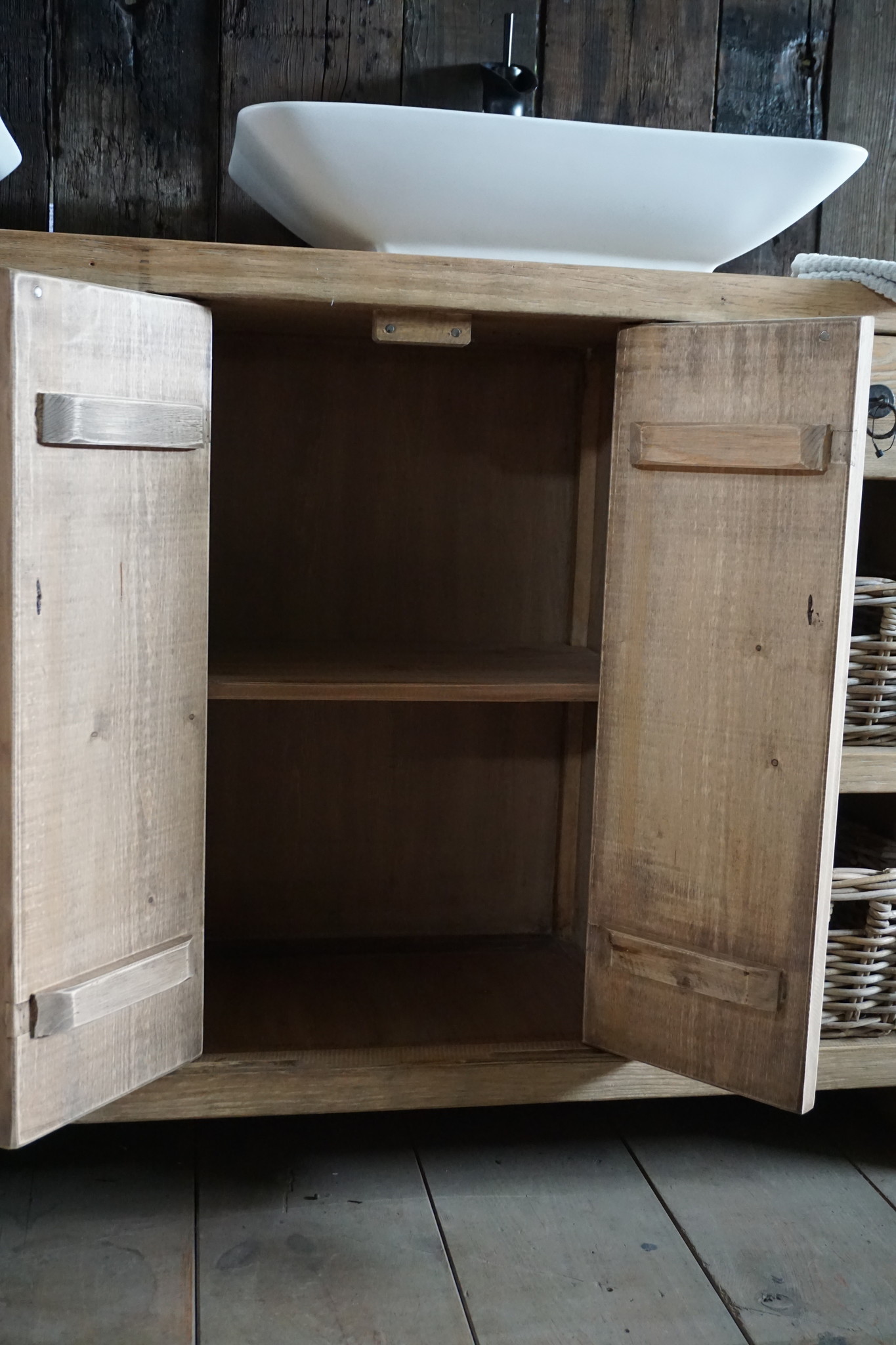 Rene Houtman Abella Houten Badkamermeubel 180 cm Naturel