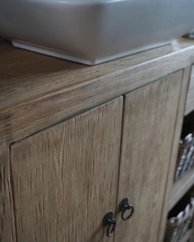 Rene Houtman Abella Houten Badkamermeubel 180 cm Naturel