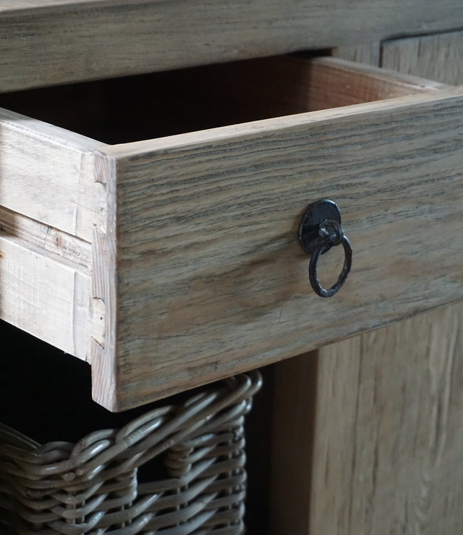 Rene Houtman Abella Houten Badkamermeubel 180 cm Naturel