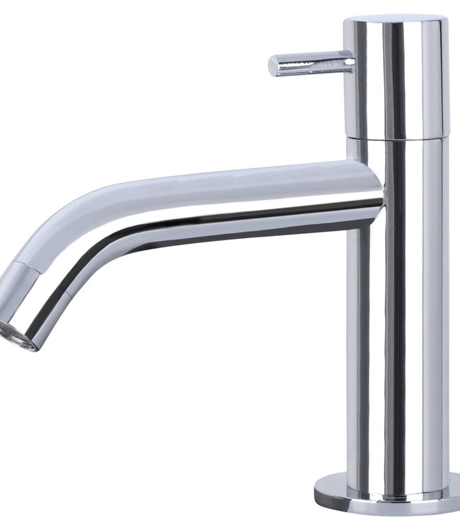 Rene Houtman Leo Set Hoekfontein Natuursteen Gezoet Chroom