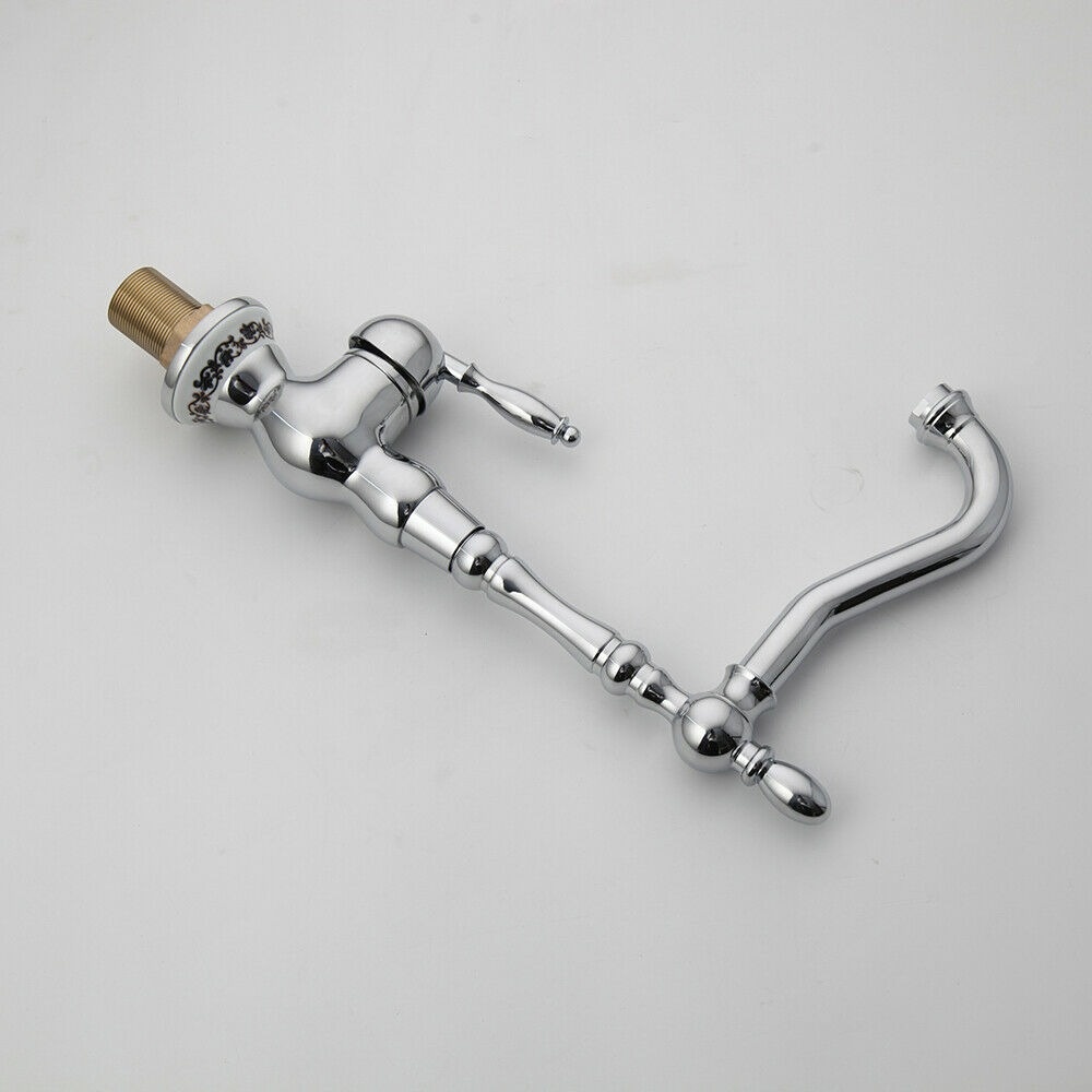 Rene Houtman Nostalgische Chromen Mengkraan - H33 cm