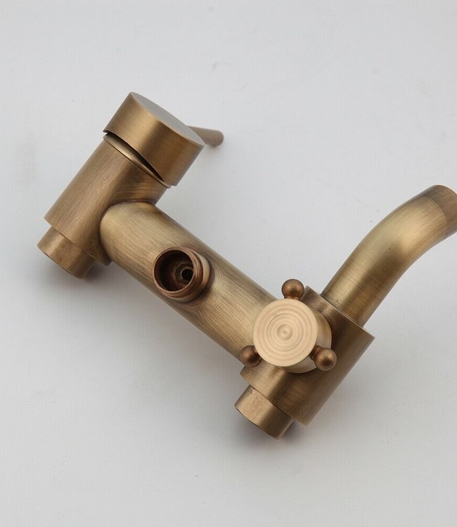 Rene Houtman Bronskleurige Regendouche - H117,5 cm