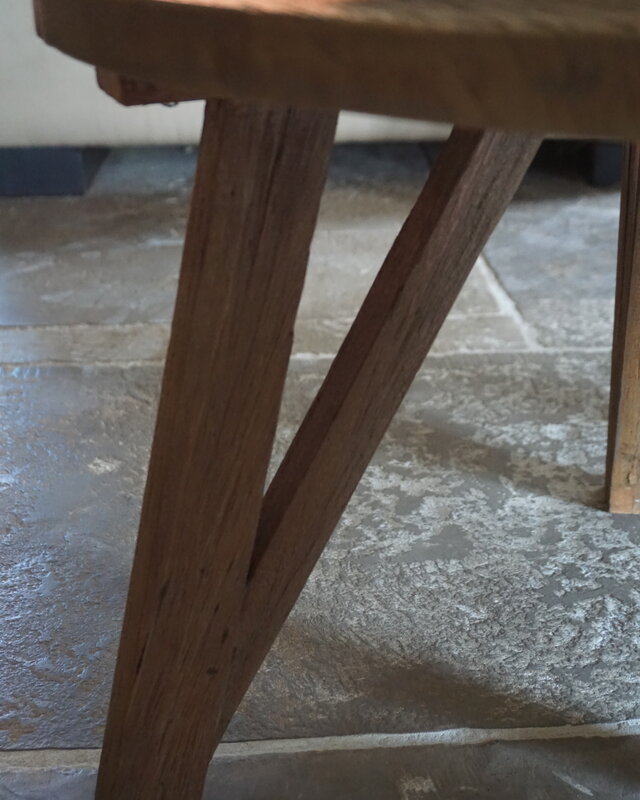 Rene Houtman Salontafel Set Van 2 - Rond Naturel B81xB60 cm