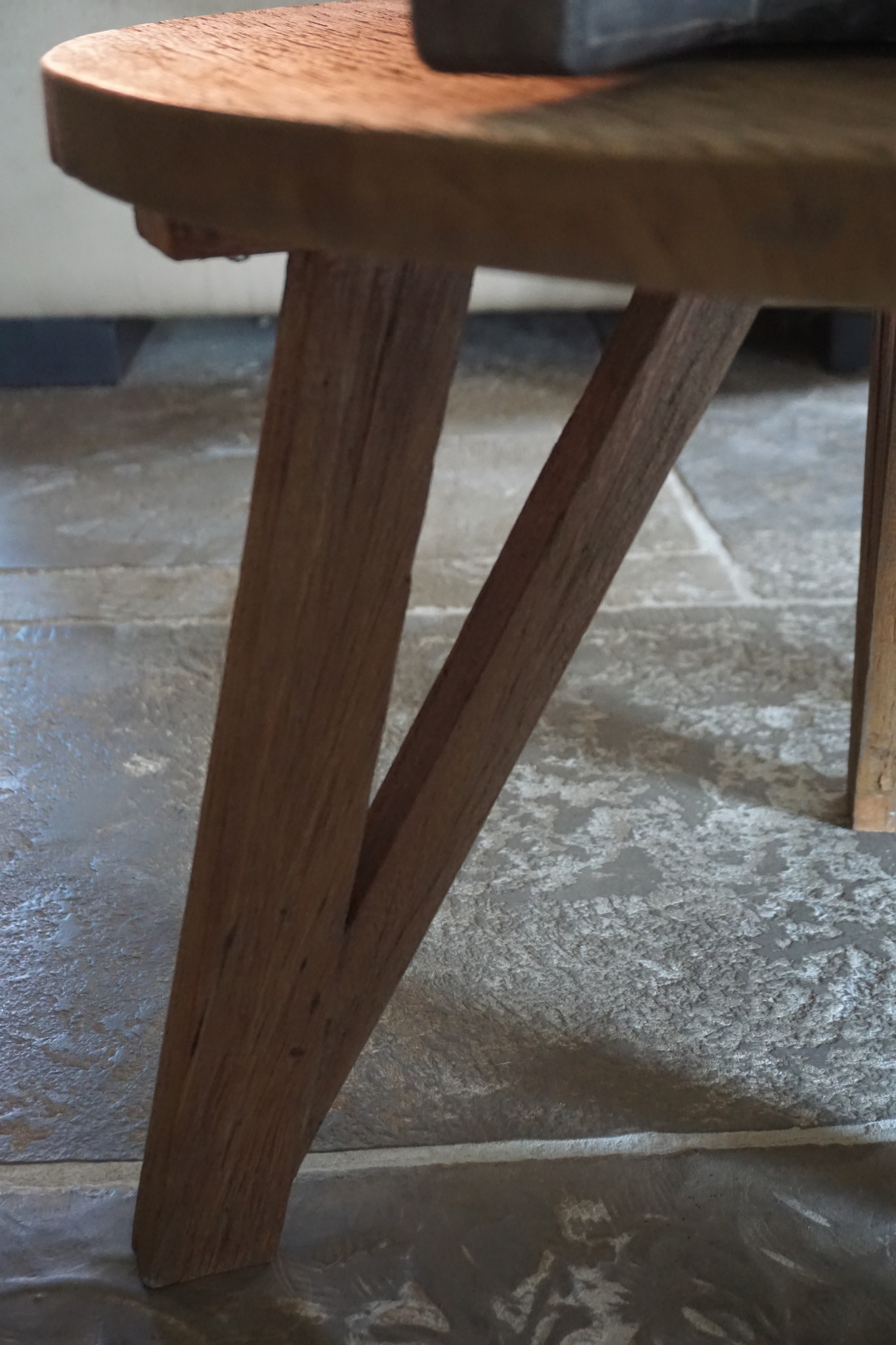 Rene Houtman Salontafel Set Van 2 - Rond Naturel B81xB60 cm