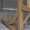 Rene Houtman Schommelstoel Flo lichtgrijs/sand Hout 75x60x86cm Rene Houtman Schommelstoel Flo lichtgrijs/sand Hout 75x60x86cm
