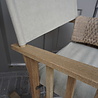 Rene Houtman Schommelstoel Flo lichtgrijs/sand Hout 75x60x86cm Rene Houtman Schommelstoel Flo lichtgrijs/sand Hout 75x60x86cm