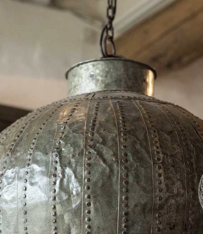 Be-Uniq Watertank Hanglamp - Uit India - 45x50x50 cm