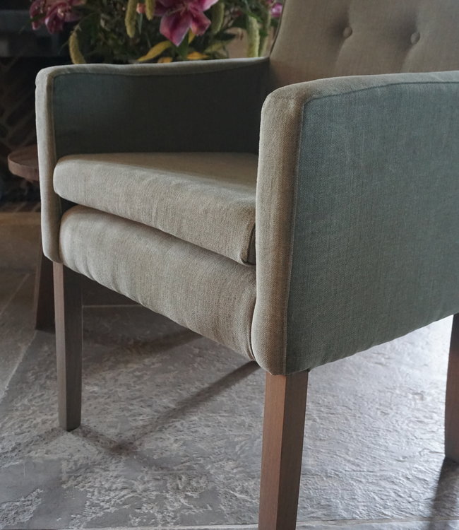 Rene Houtman Eetkamerstoel Bram Landelijk 2 Knopen