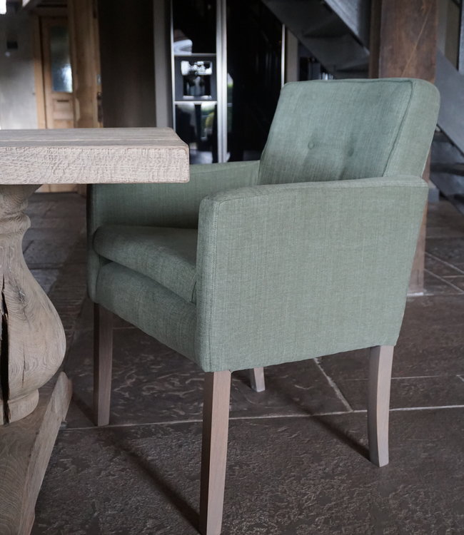 Rene Houtman Eetkamerstoel Bram Landelijk 2 Knopen