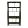 Rene Houtman Henan Open Kast - Dark Green - 126 x 42 x 229 cm Rene Houtman Henan Open Kast - Dark Green - 126 x 42 x 229 cm