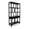 Henan Open Kast - Dark Blue - 126 x 42 x 229 cm