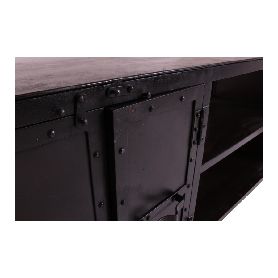 Rene Houtman Sideboard Ibiza - Ijzer - L170 x B40 x H62 cm