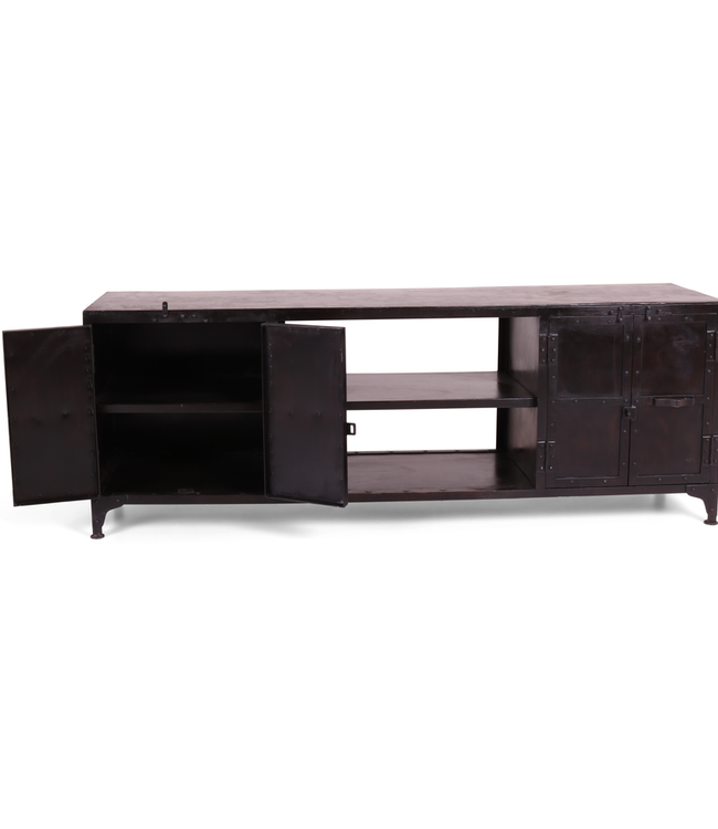 Rene Houtman Sideboard Ibiza - Ijzer - L170 x B40 x H62 cm