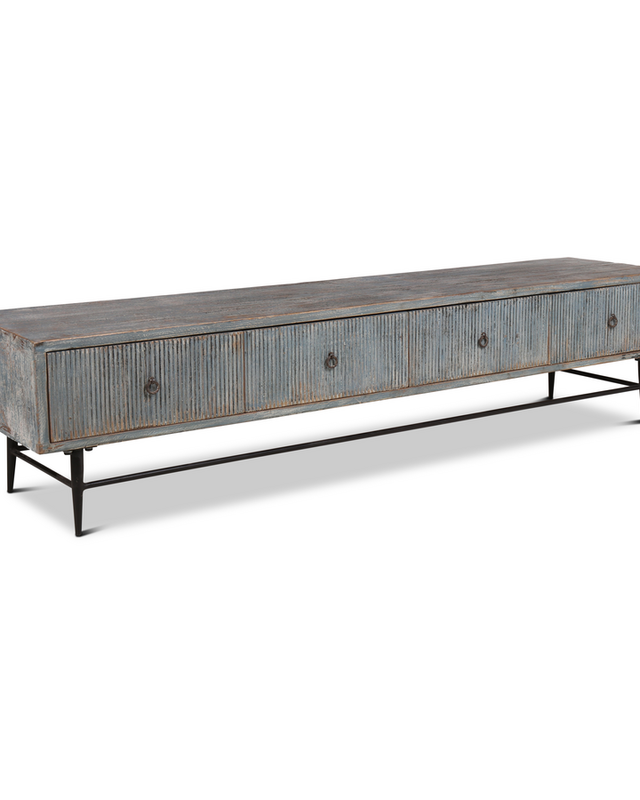 Rene Houtman TV Dressoir Rill - 4 Lades - L200 x B45 x H45 cm