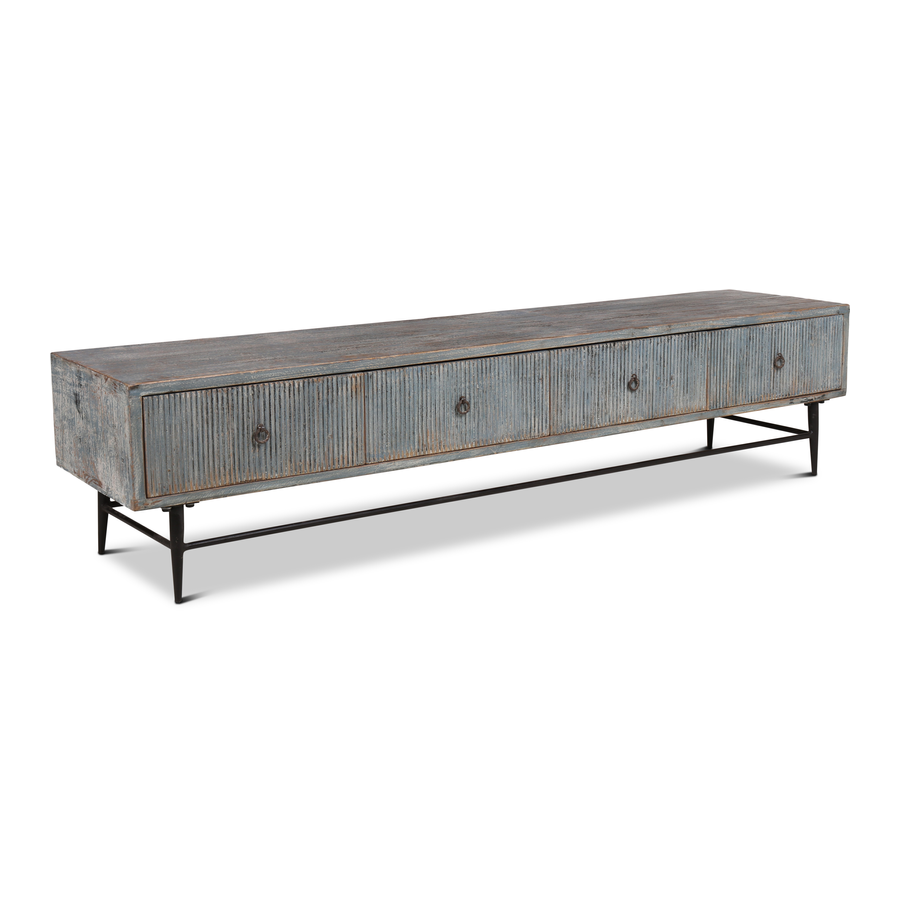 Rene Houtman TV Dressoir Rill - 4 Lades - L200 x B45 x H45 cm