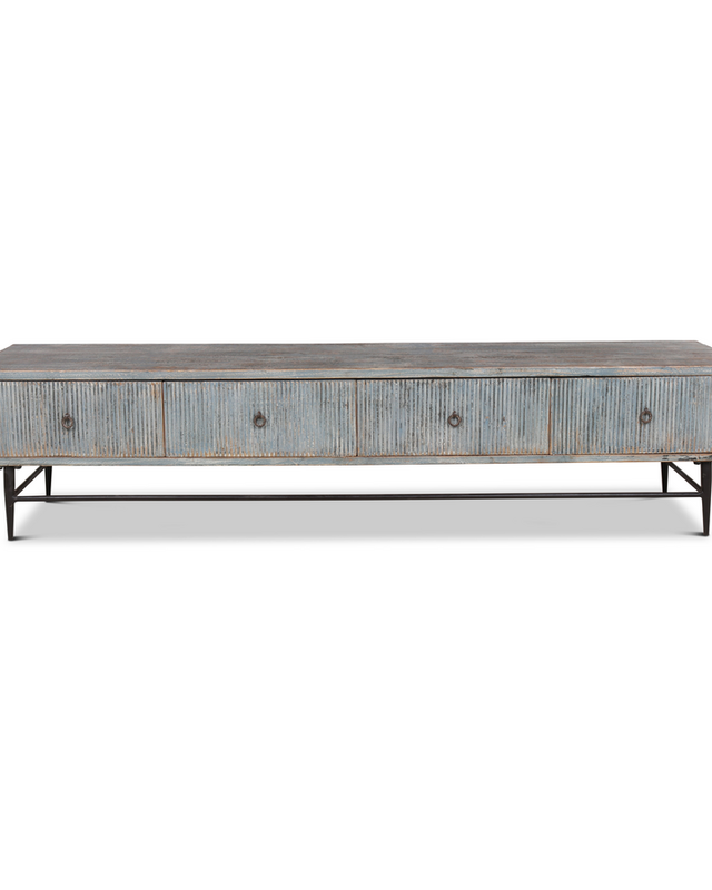 Rene Houtman TV Dressoir Rill - 4 Lades - L200 x B45 x H45 cm