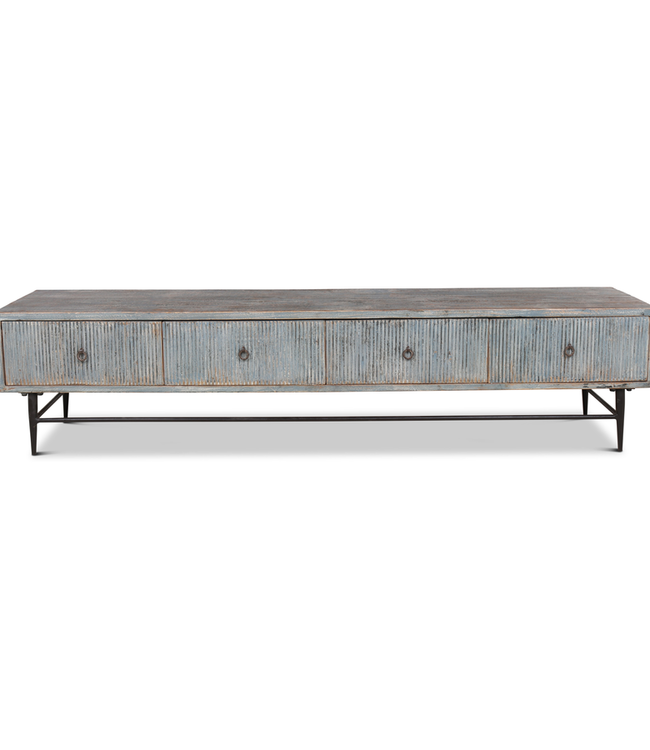 Rene Houtman TV Dressoir Rill - 4 Lades - L200 x B45 x H45 cm