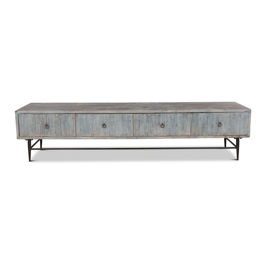 Rene Houtman TV Dressoir Rill - 4 Lades - L200 x B45 x H45 cm