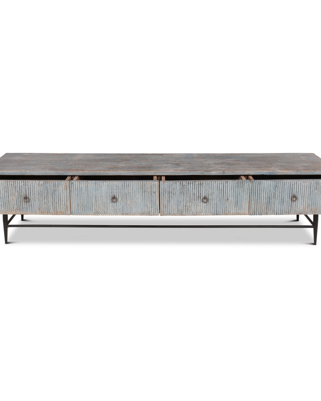 Rene Houtman TV Dressoir Rill - 4 Lades - L200 x B45 x H45 cm