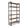 Boekenrek Novi - IJzer & Hout - L130 x B40 x H220 cm