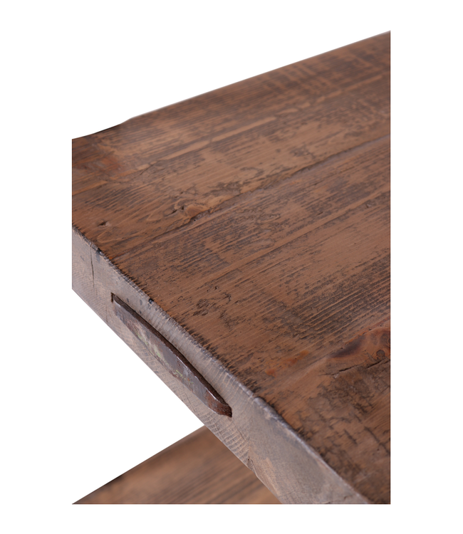 Rene Houtman Boekenrek Novi - IJzer & Hout - L130 x B40 x H220 cm