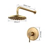 Rene Houtman Bronzen Regendouche - Inbouw - D20 cm Rene Houtman Bronzen Regendouche - Inbouw - D20 cm