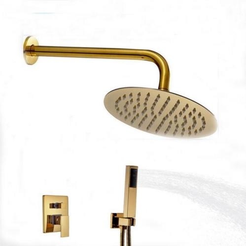 Rene Houtman Inbouwdouche - Goud - D20 cm