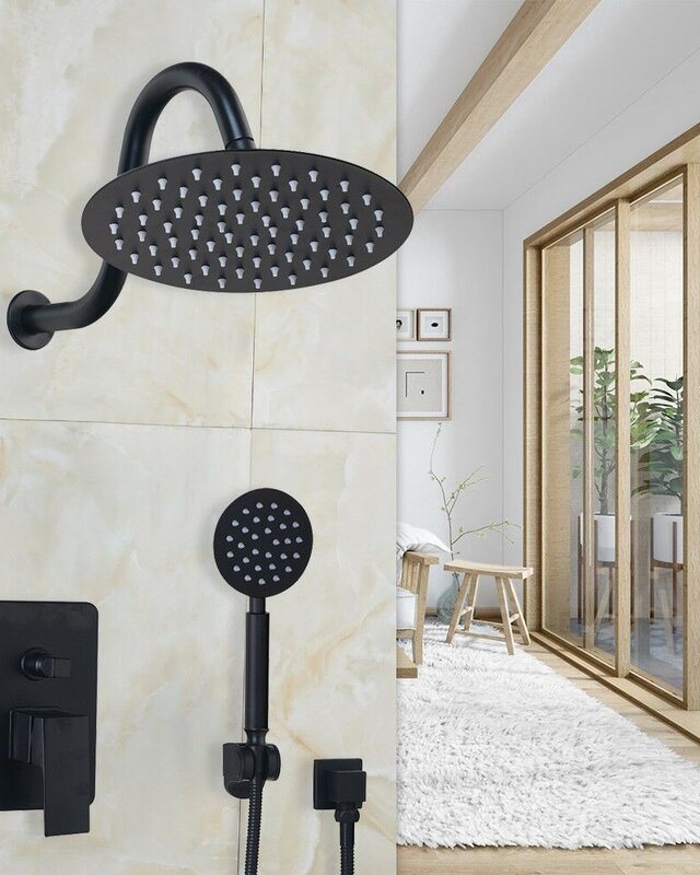 Rene Houtman Douche set - Zwart