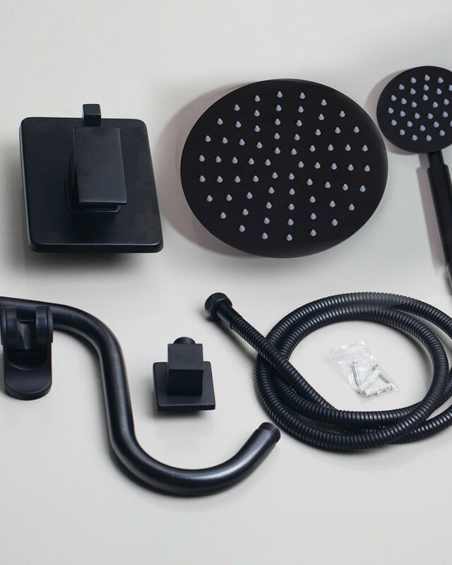 Rene Houtman Douche set - Zwart