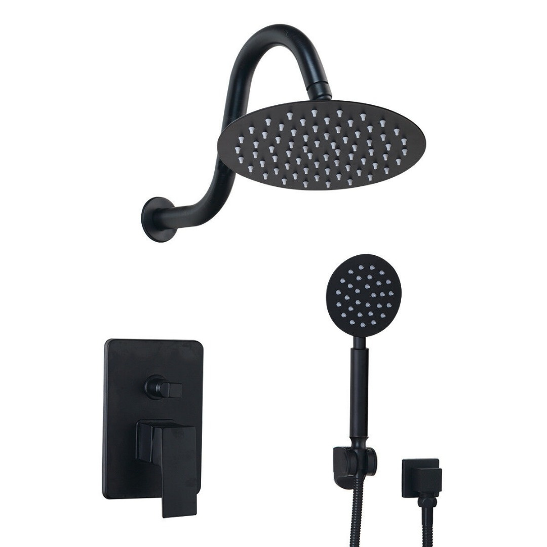 Rene Houtman Douche set - Zwart