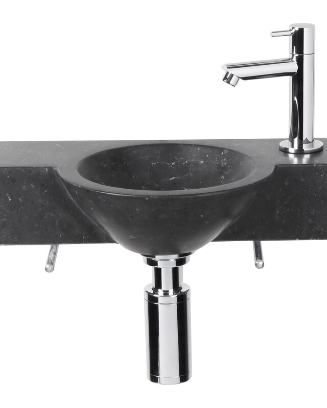 Differnz Teti Fonteinset - Zwart - L40 x B23 x H8 cm