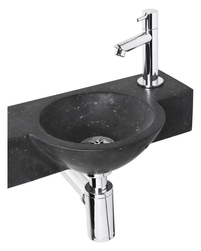 Differnz Teti Fonteinset - Zwart - L40 x B23 x H8 cm