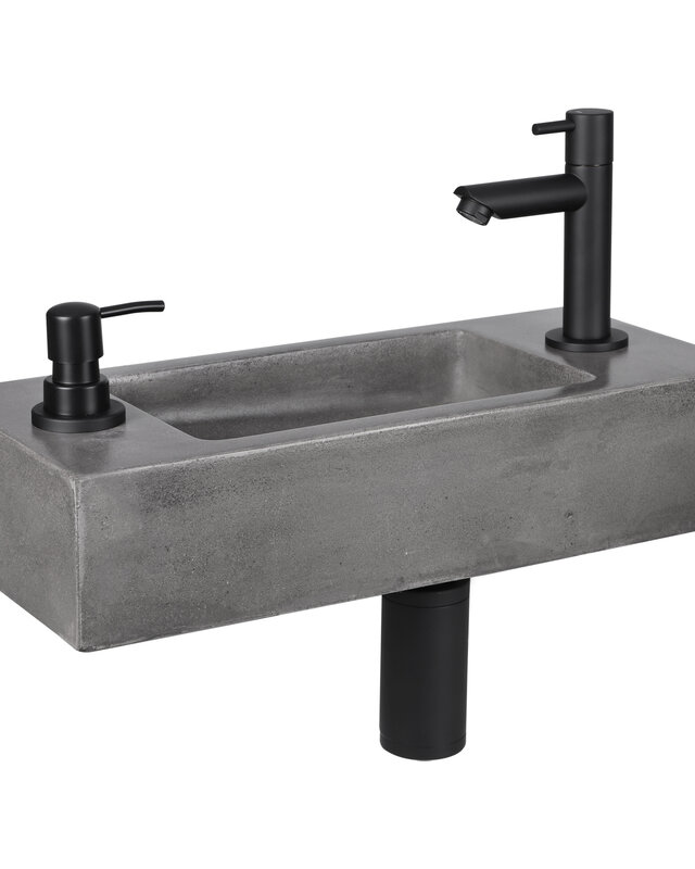 Differnz Jax Fonteinset - Donkergrijs - L42 x B18,5 x H9 cm