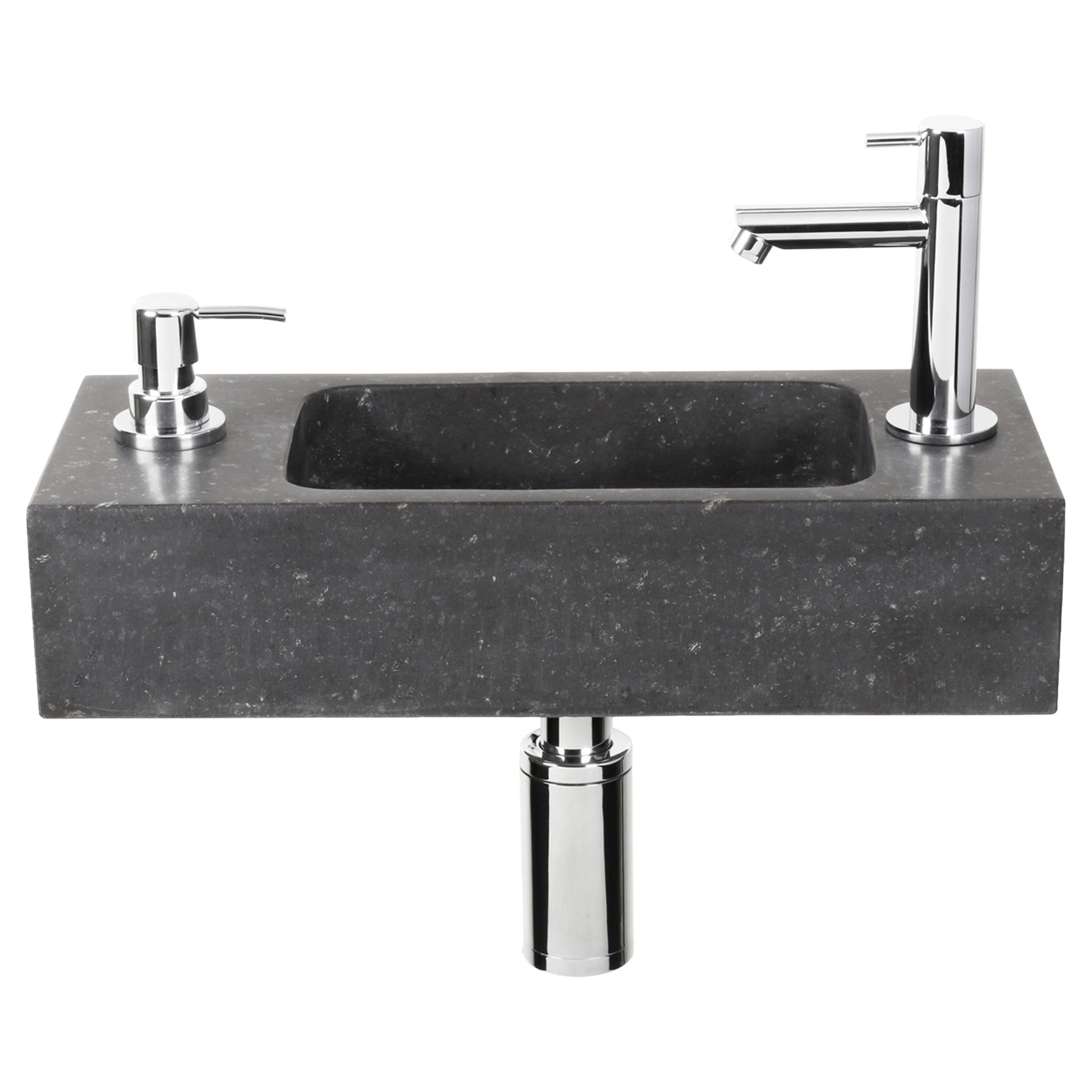 Differnz Sapon Fonteinset - Met Zeeppomp - L42 x B18,5 x H9 cm