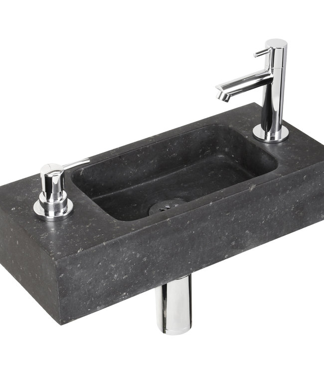 Differnz Sapon Fonteinset - Met Zeeppomp - L42 x B18,5 x H9 cm