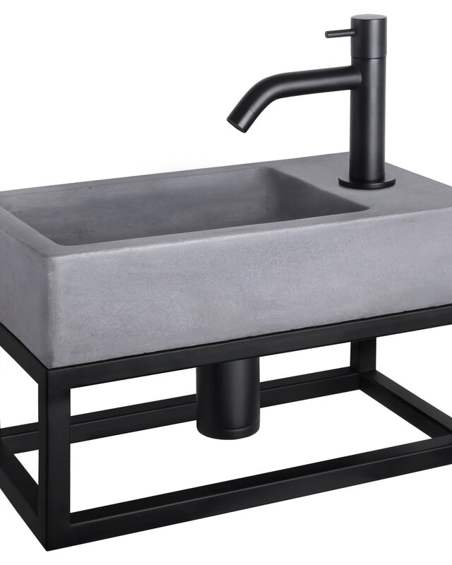 Differnz Force Fonteinset - Met Handdoekrek - L40 x B22 cm