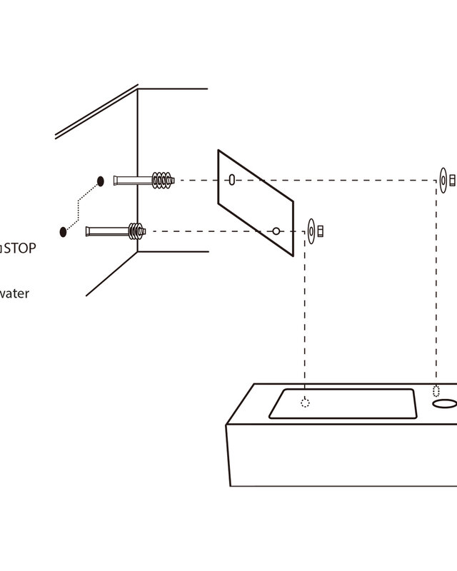 Differnz Zwarte Fonteinset - Natuursteen - L40 x B22 x H9 cm