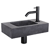 Zwarte Fonteinset - Natuursteen - L40 x B22 x H9 cm