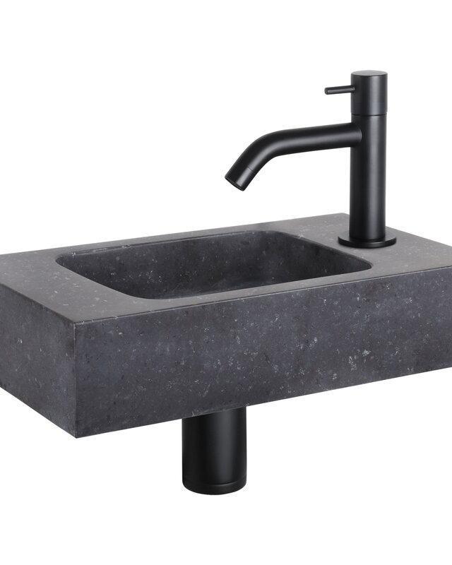 Differnz Zwarte Fonteinset - Natuursteen - L40 x B22 x H9 cm