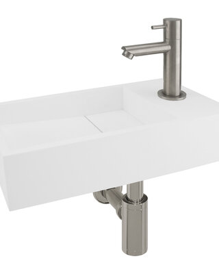 Differnz Solid Fonteinset - Wit - L36 x B18,5 x H9 cm