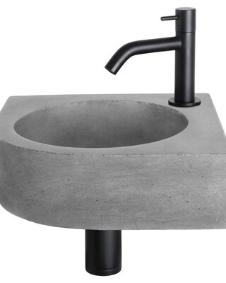 Differnz Cleo Fonteinset - Donkergrijs - L31,5 x B31,5 x H10 cm