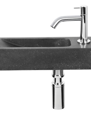 Differnz Luxor Fonteinset - Zwart - L38 x B14 x H8 cm