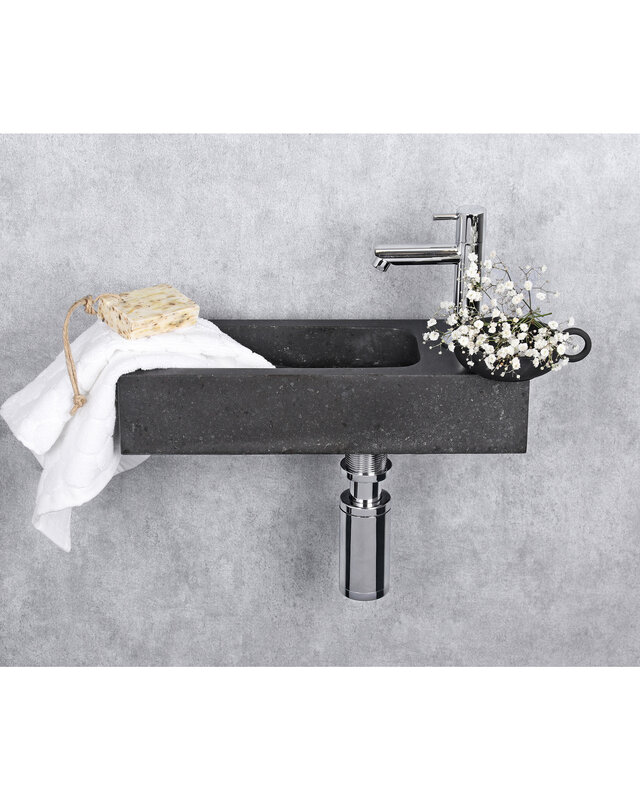 Differnz Luxor Fonteinset - Zwart - L38 x B14 x H8 cm