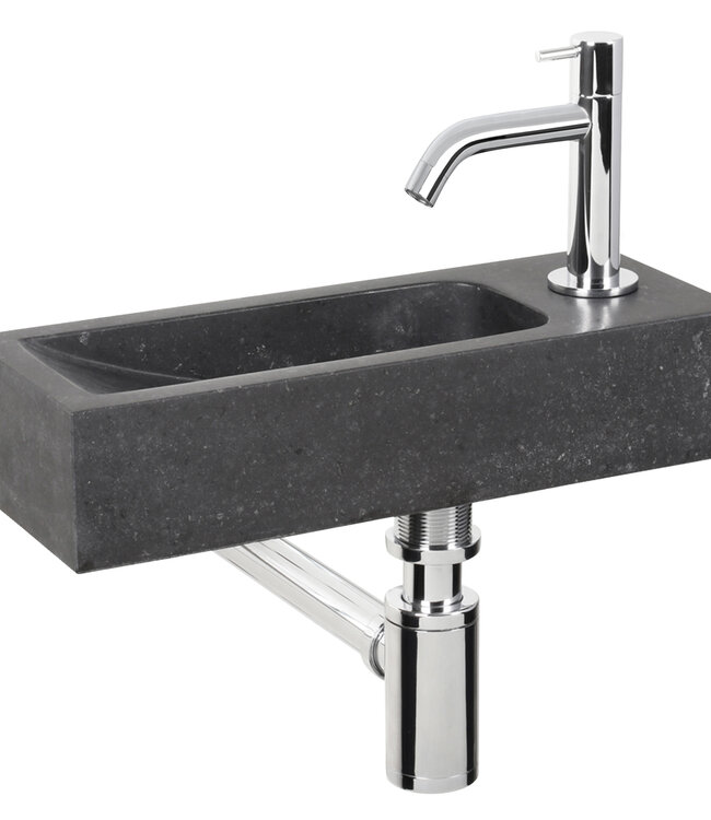 Differnz Luxor Fonteinset - Zwart - L38 x B14 x H8 cm