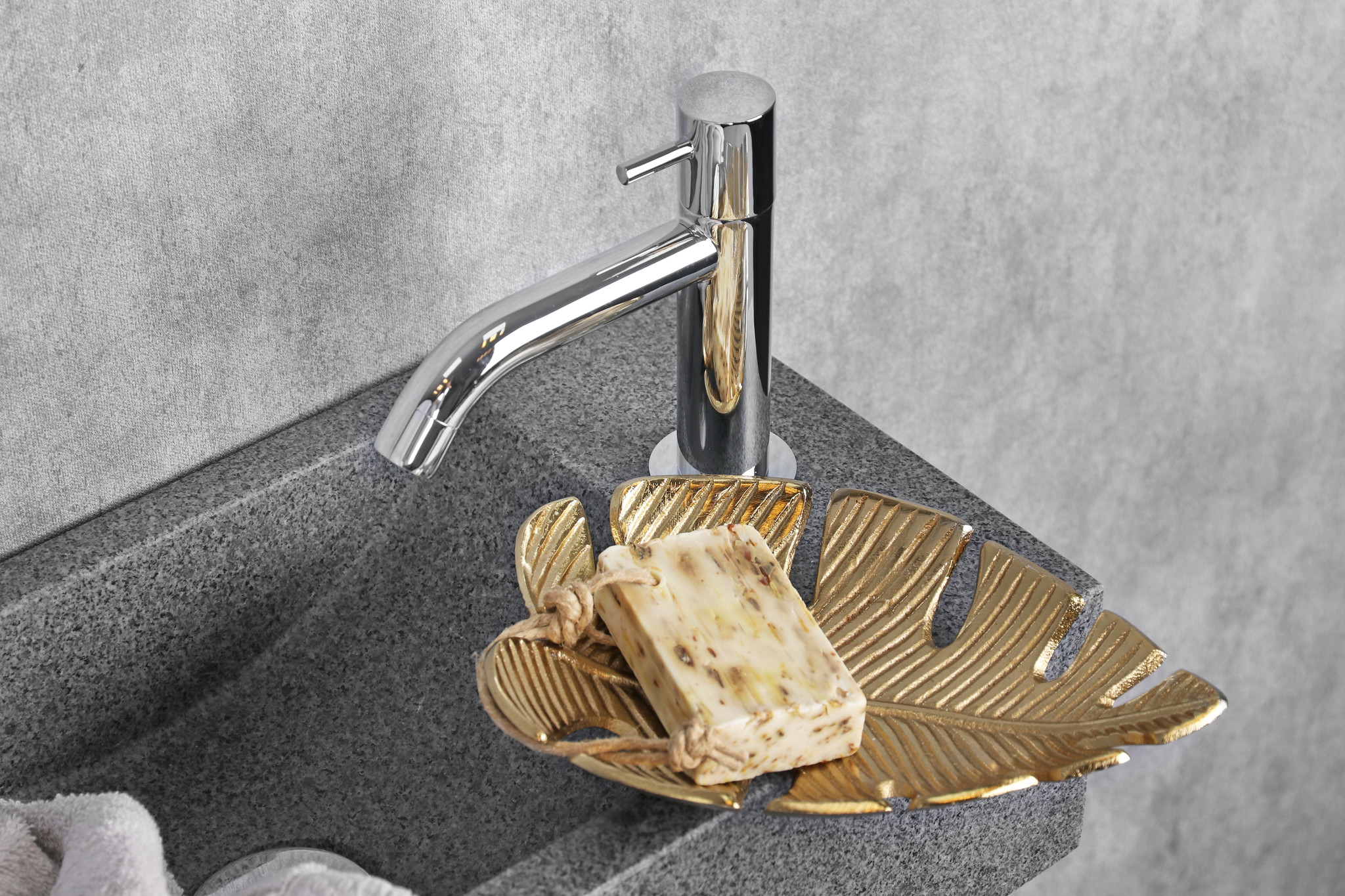 Differnz Cheops Fonteinset - Grijs - L40 x B23 x H11 cm