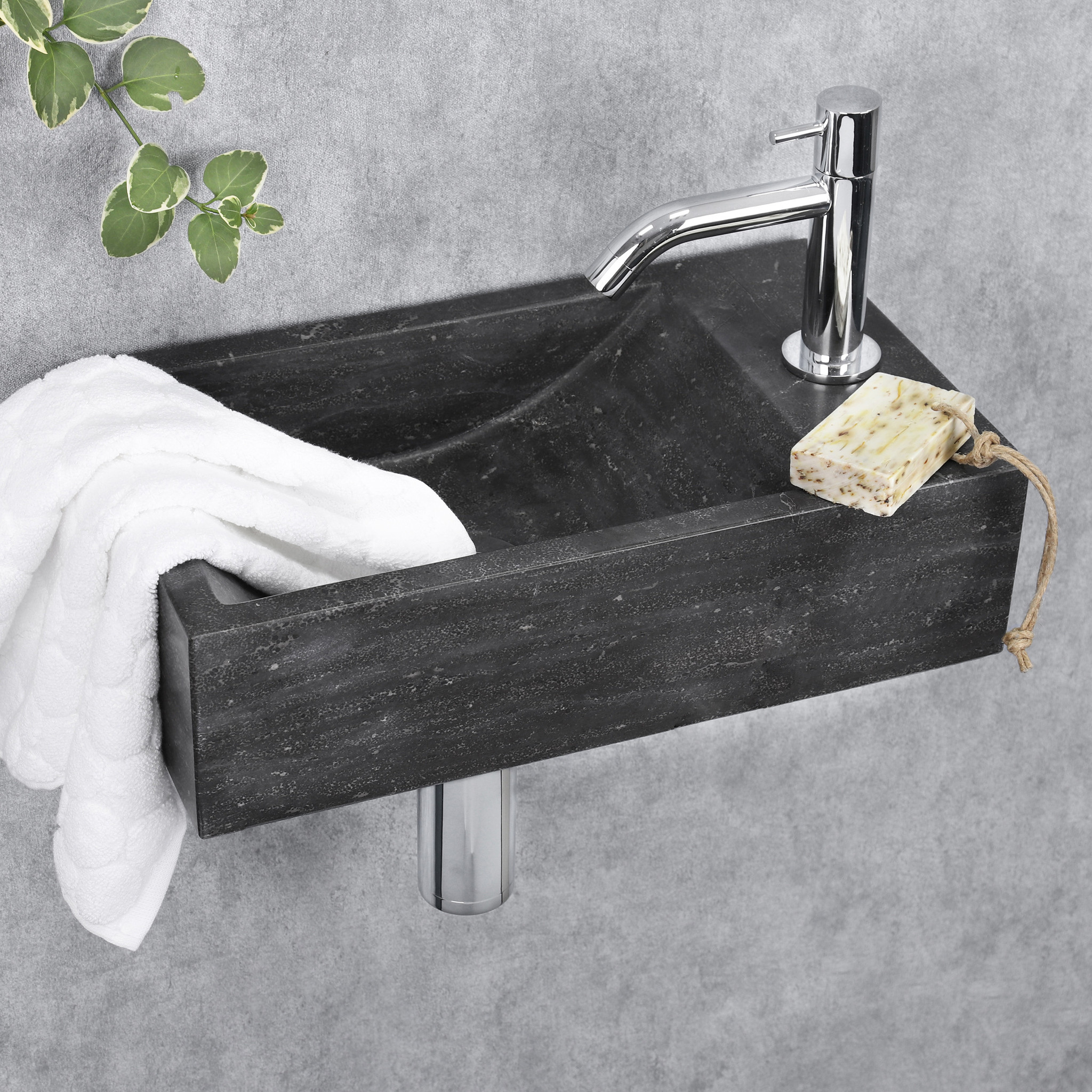 Differnz Furan Fonteinset - Limestone - L40 x B22 x H11 cm