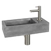 Juti Fonteinset - Donkergrijs - L38 x B18,5 x H9 cm