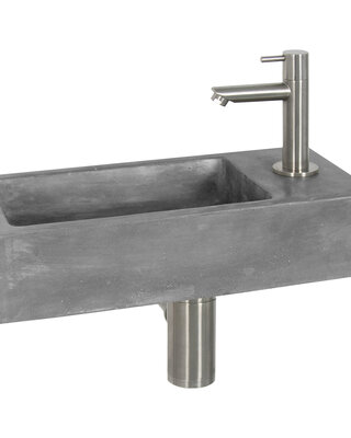 Differnz Juti Fonteinset - Donkergrijs - L38 x B18,5 x H9 cm